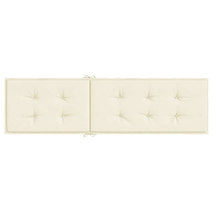Cuscino per Sdraio Crema (75+105)x50x4 cm - homemem39