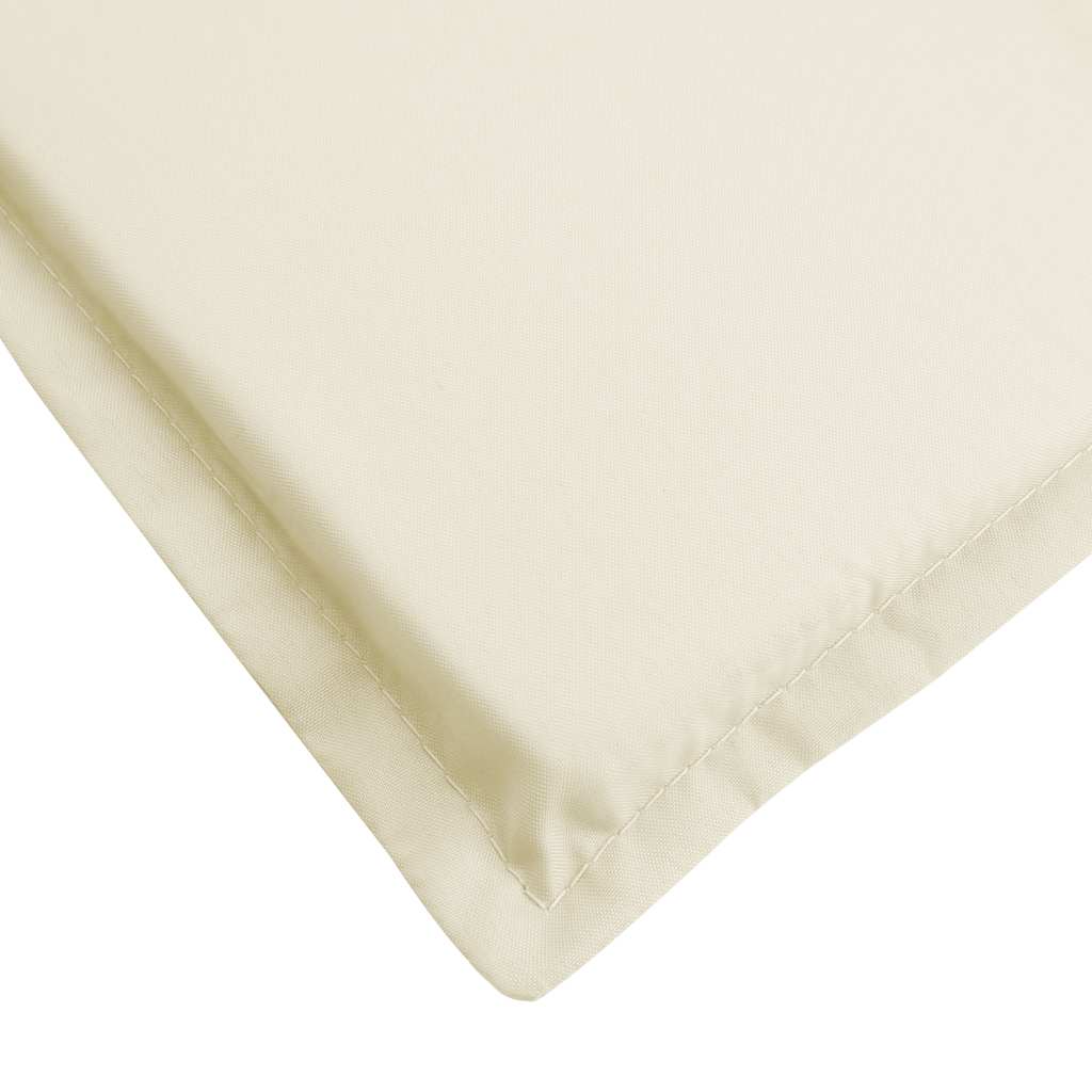 Cuscino per Sdraio Crema (75+105)x50x4 cm - homemem39