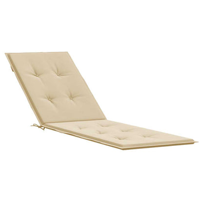 Cuscino per Sdraio Beige (75+105)x50x4 cm | homemem39