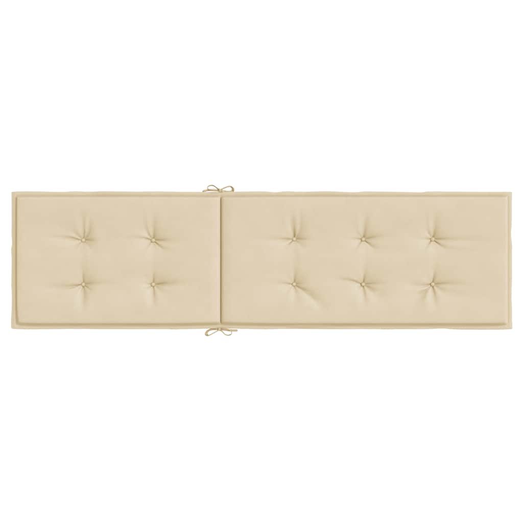 Cuscino per Sdraio Beige (75+105)x50x4 cm | homemem39