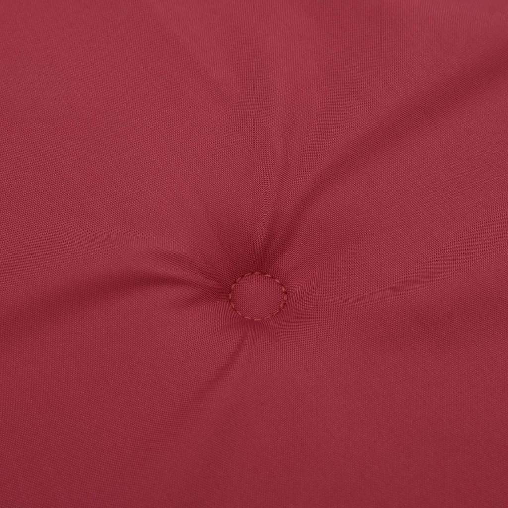 Cuscino per Sdraio Rosso Vino (75+105)x50x4 cm | homemem39