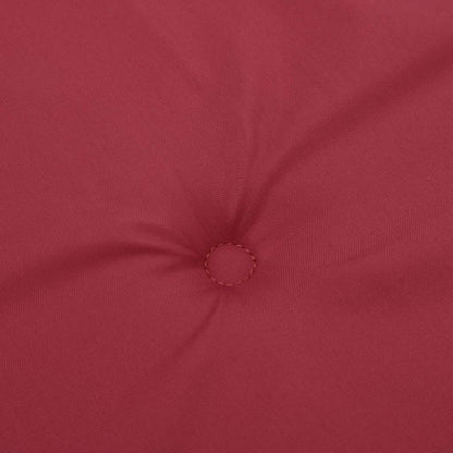 Cuscino per Sdraio Rosso Vino (75+105)x50x4 cm | homemem39