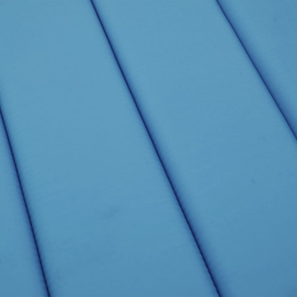 Cuscino per Lettino Blu 200x50x3 cm in Tessuto Oxford | homemem39