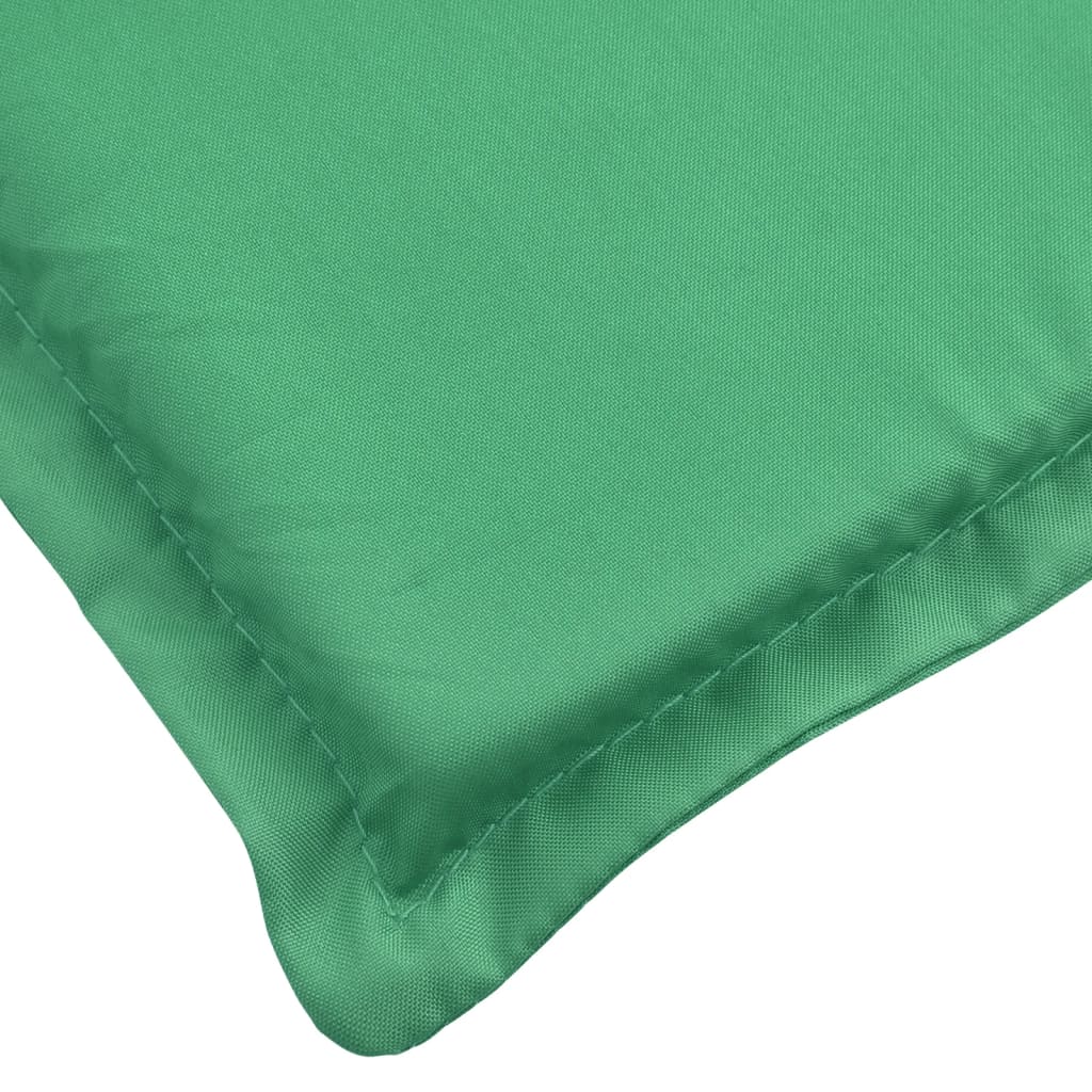 Cuscino per Lettino Verde 200x50x3 cm in Tessuto Oxford | homemem39