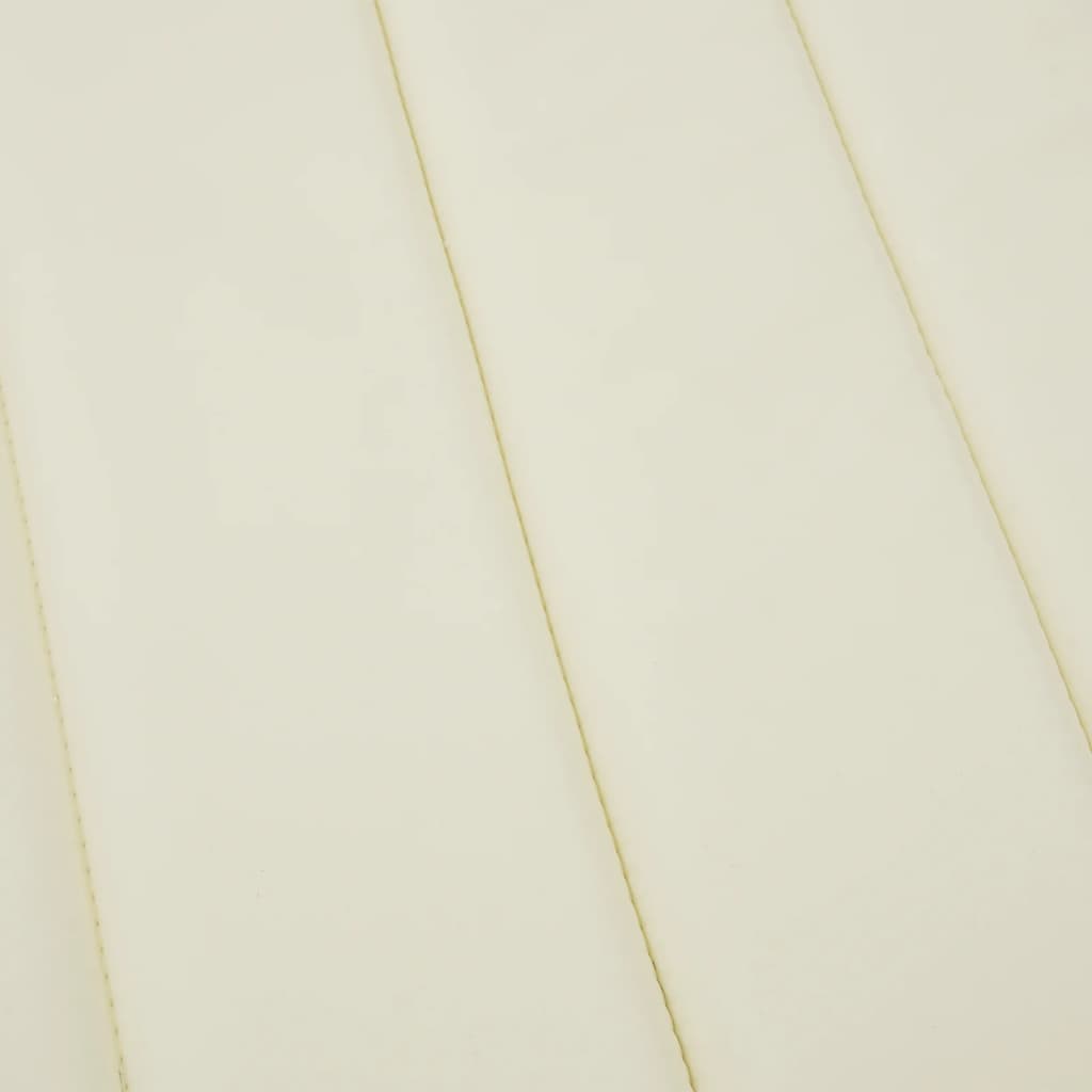 Cuscino per Lettino Crema 200x60x3 cm in Tessuto Oxford