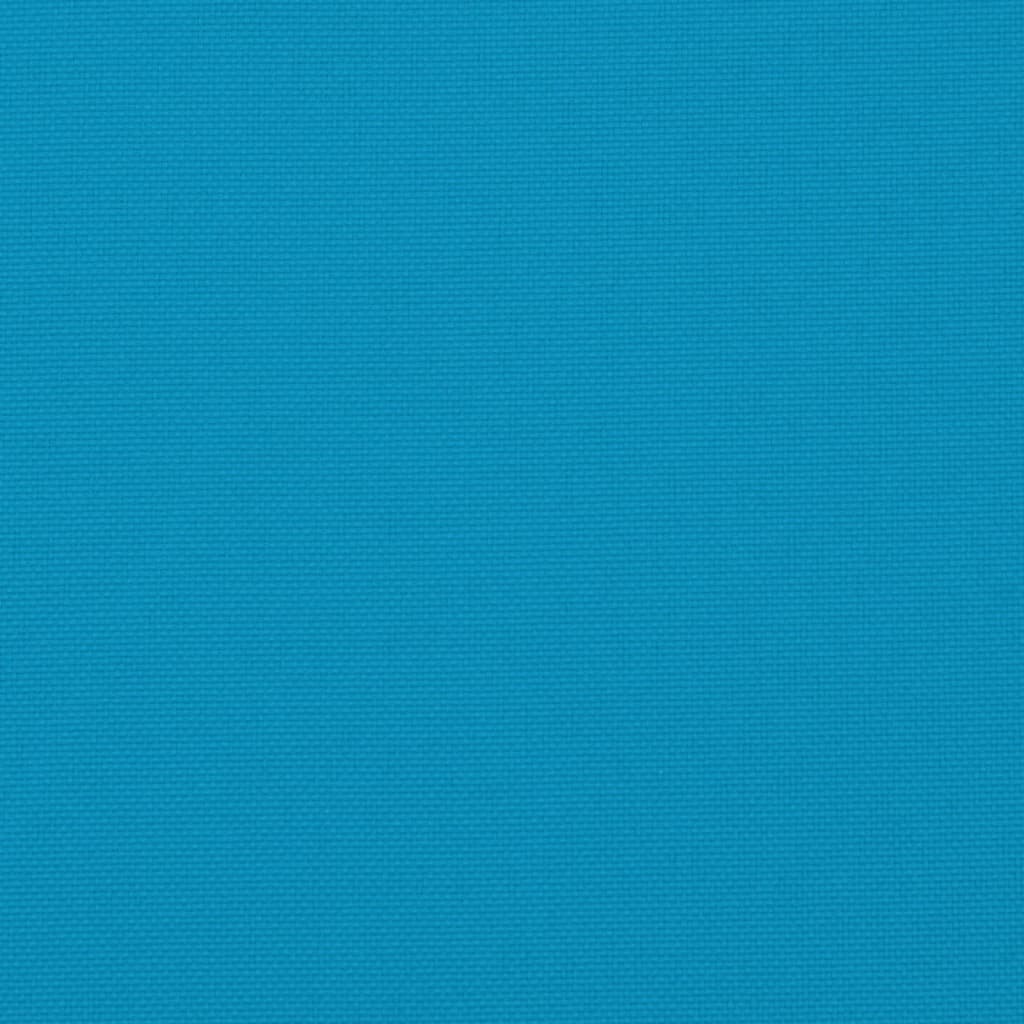 Cuscino per Lettino Blu 200x60x3 cm in Tessuto Oxford