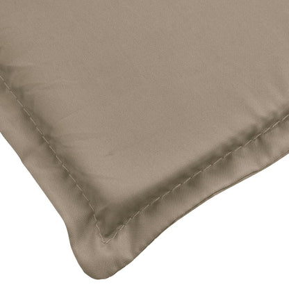 Cuscino per Lettino Tortora 200x60x3 cm in Tessuto Oxford