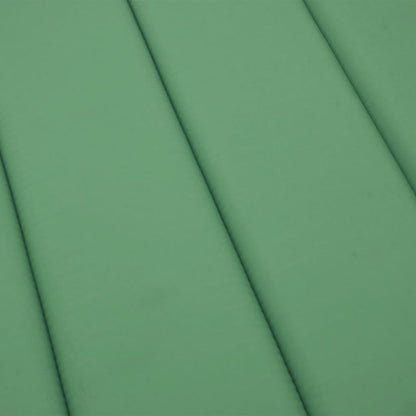 Cuscino per Lettino Verde 200x70x3 cm in Tessuto Oxford