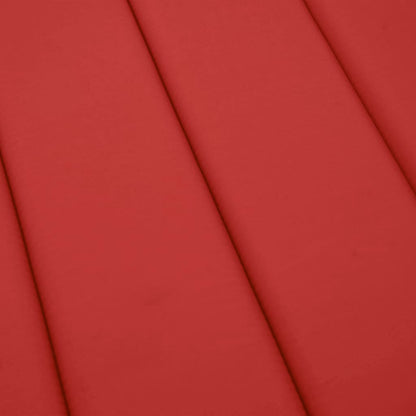 Cuscino per Lettino Rosso 200x70x3 cm in Tessuto Oxford | homemem39