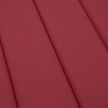 Cuscino per Lettino Rosso Vino 200x70x3 cm in Tessuto Oxford | homemem39