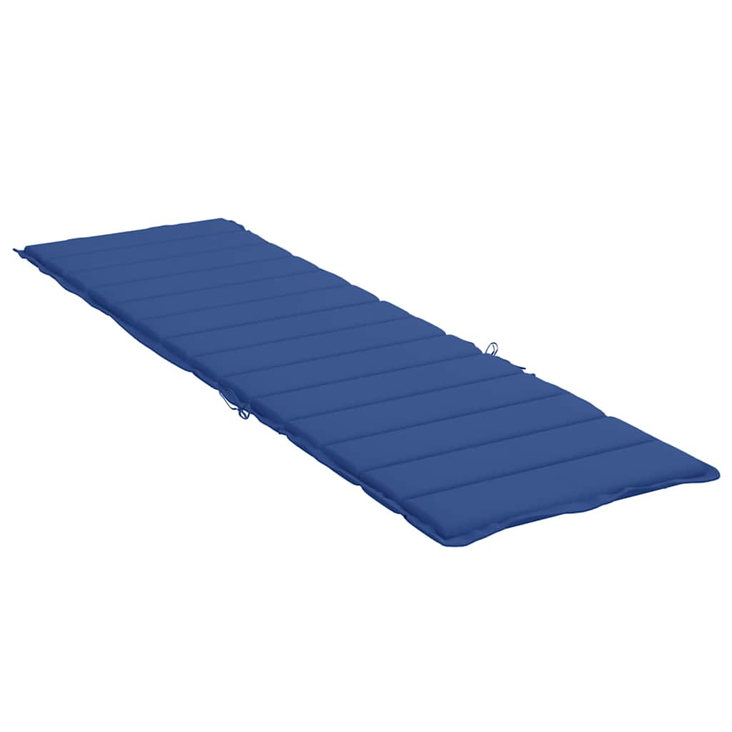 Cuscino per Lettino Blu Reale 200x70x3 cm in Tessuto Oxford | homemem39
