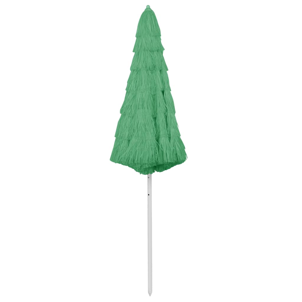 Ombrellone da Spiaggia Hawaii Verde 300 cm | homemem39