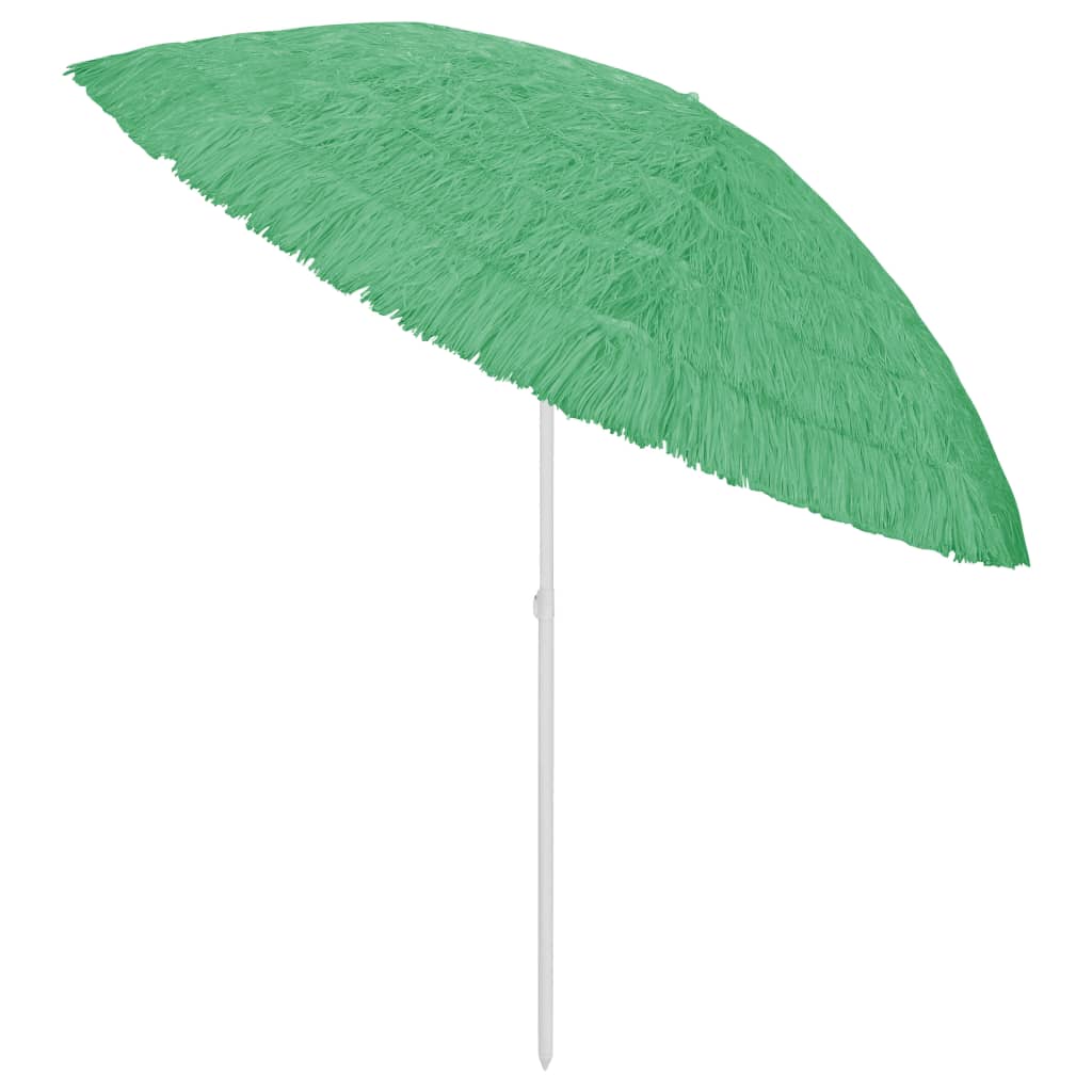 Ombrellone da Spiaggia Hawaii Verde 300 cm | homemem39