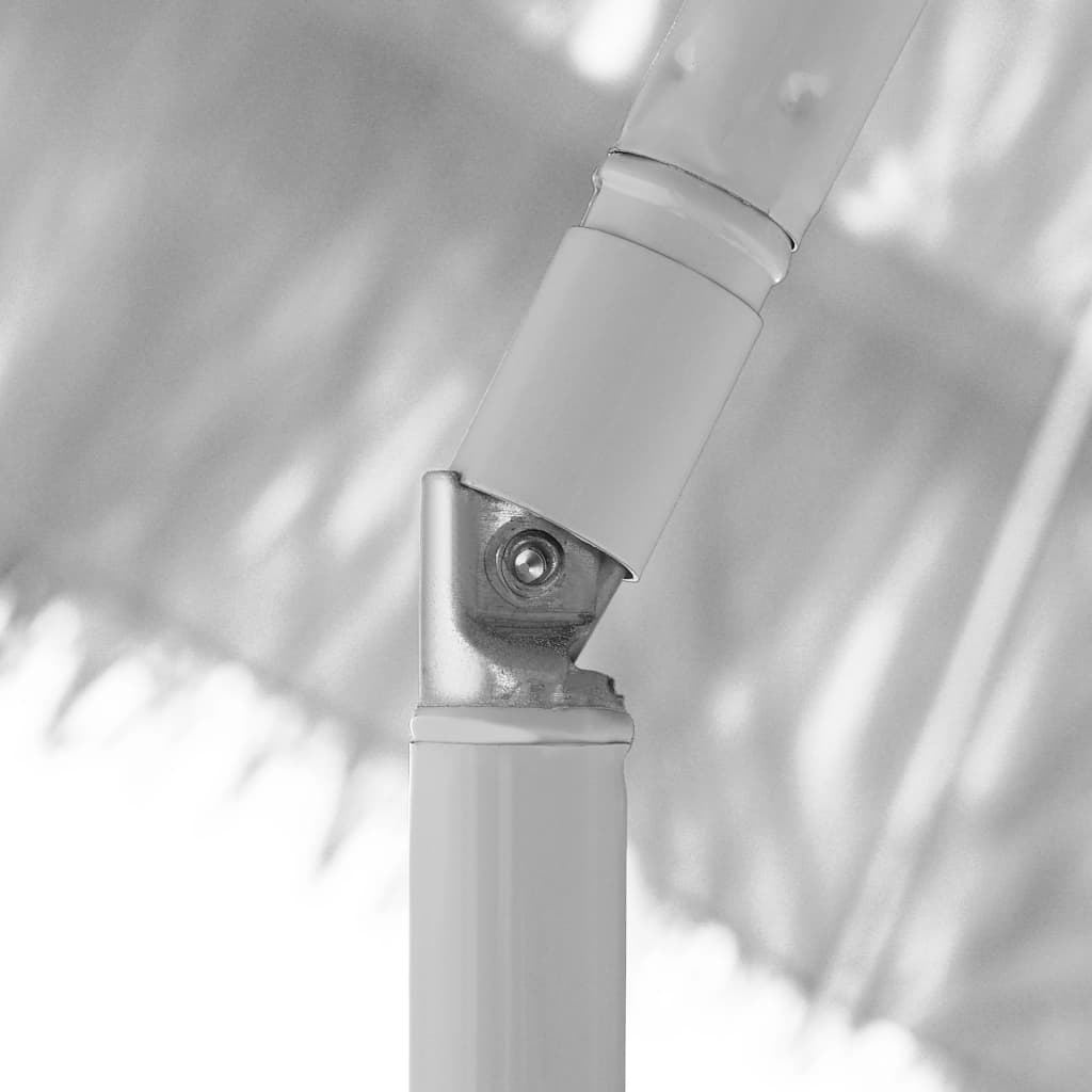 Ombrellone da Spiaggia Hawaii Bianco 180 cm | homemem39