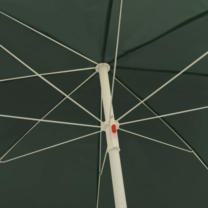 Ombrellone da Spiaggia Verde 240 cm | homemem39