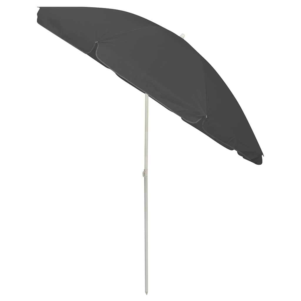 Ombrellone da Spiaggia Antracite 240 cm | homemem39