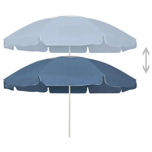 Ombrellone da Spiaggia Blu 240 cm | homemem39