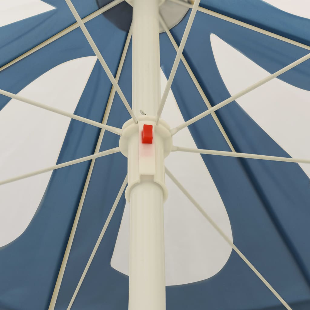 Ombrellone da Spiaggia Blu 240 cm | homemem39