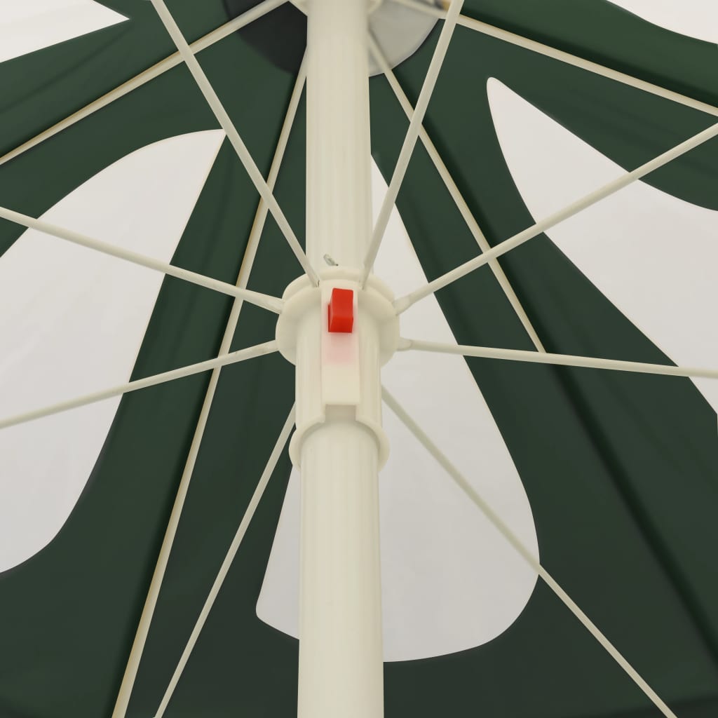 Ombrellone da Spiaggia Verde 240 cm | homemem39