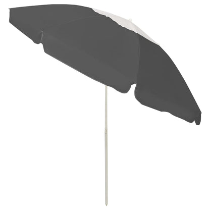 Ombrellone da Spiaggia Antracite 240 cm | homemem39