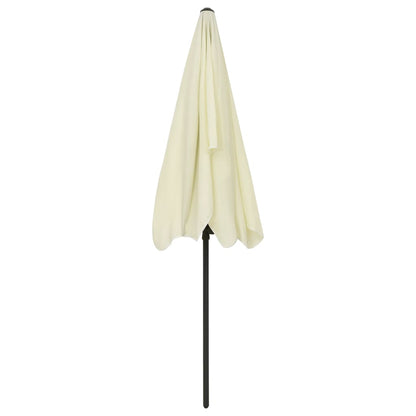 Ombrellone da Spiaggia Giallo Sabbia 200x125 cm | homemem39