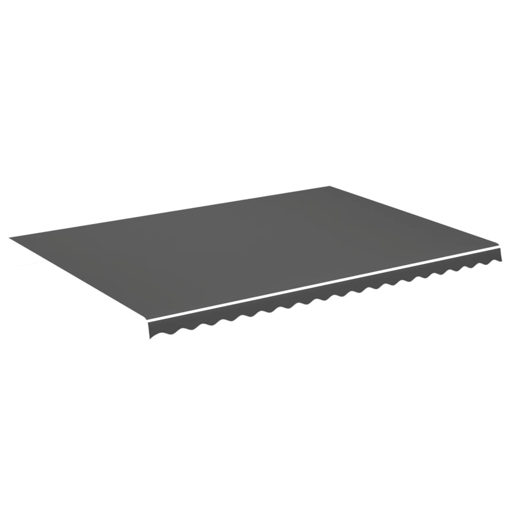 Tessuto di Ricambio Tenda da Sole Antracite 5x3,5 m | homemem39