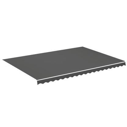 Tessuto di Ricambio Tenda da Sole Antracite 5x3,5 m | homemem39