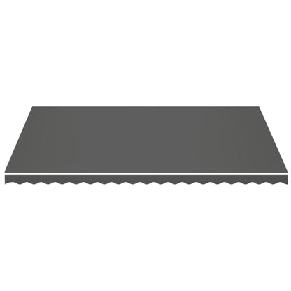 Tessuto di Ricambio Tenda da Sole Antracite 5x3,5 m | homemem39