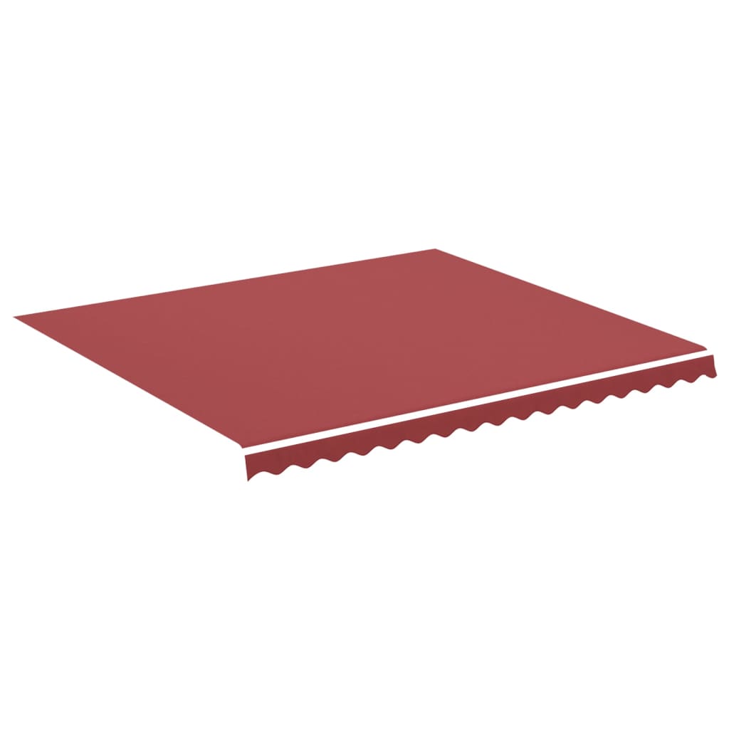 Tessuto di Ricambio per Tenda da Sole Rosso Borgogna 4x3,5 m | homemem39