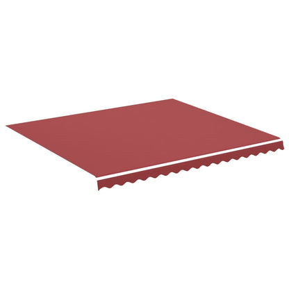 Tessuto di Ricambio per Tenda da Sole Rosso Borgogna 4x3,5 m | homemem39