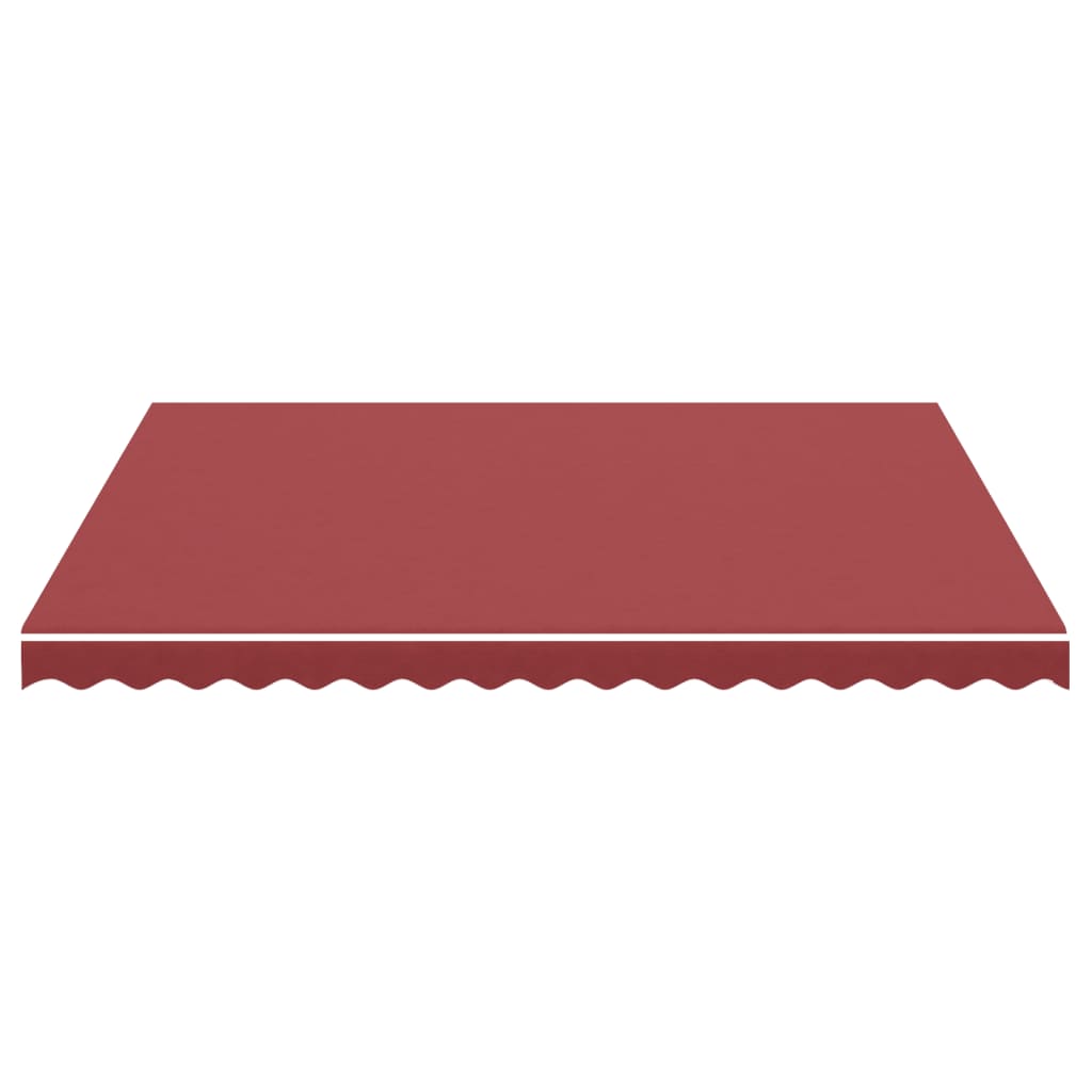 Tessuto di Ricambio per Tenda da Sole Rosso Borgogna 4x3,5 m | homemem39