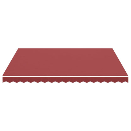 Tessuto di Ricambio per Tenda da Sole Rosso Borgogna 4x3,5 m | homemem39