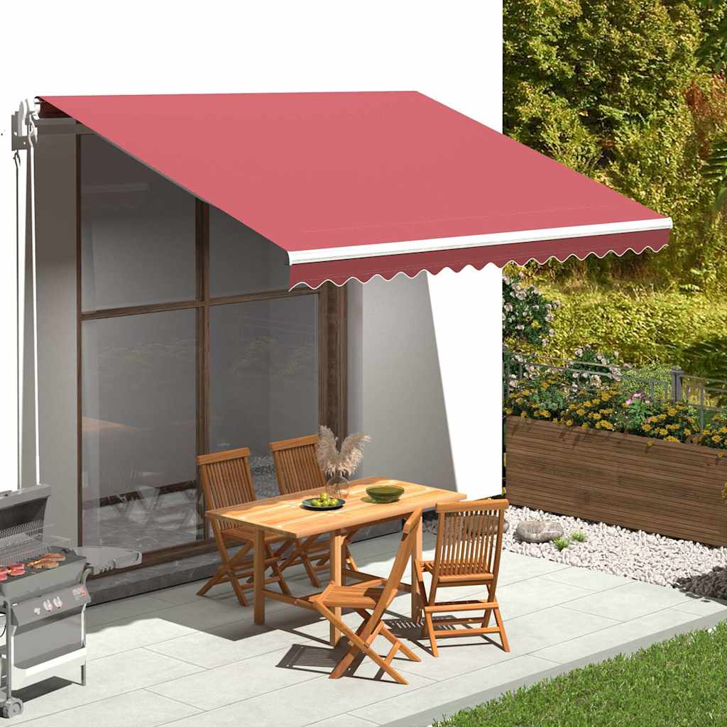 Tessuto di Ricambio per Tenda da Sole Rosso Borgogna