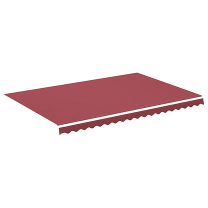 Tessuto di Ricambio per Tenda da Sole Rosso Borgogna 4,5x3 m | homemem39