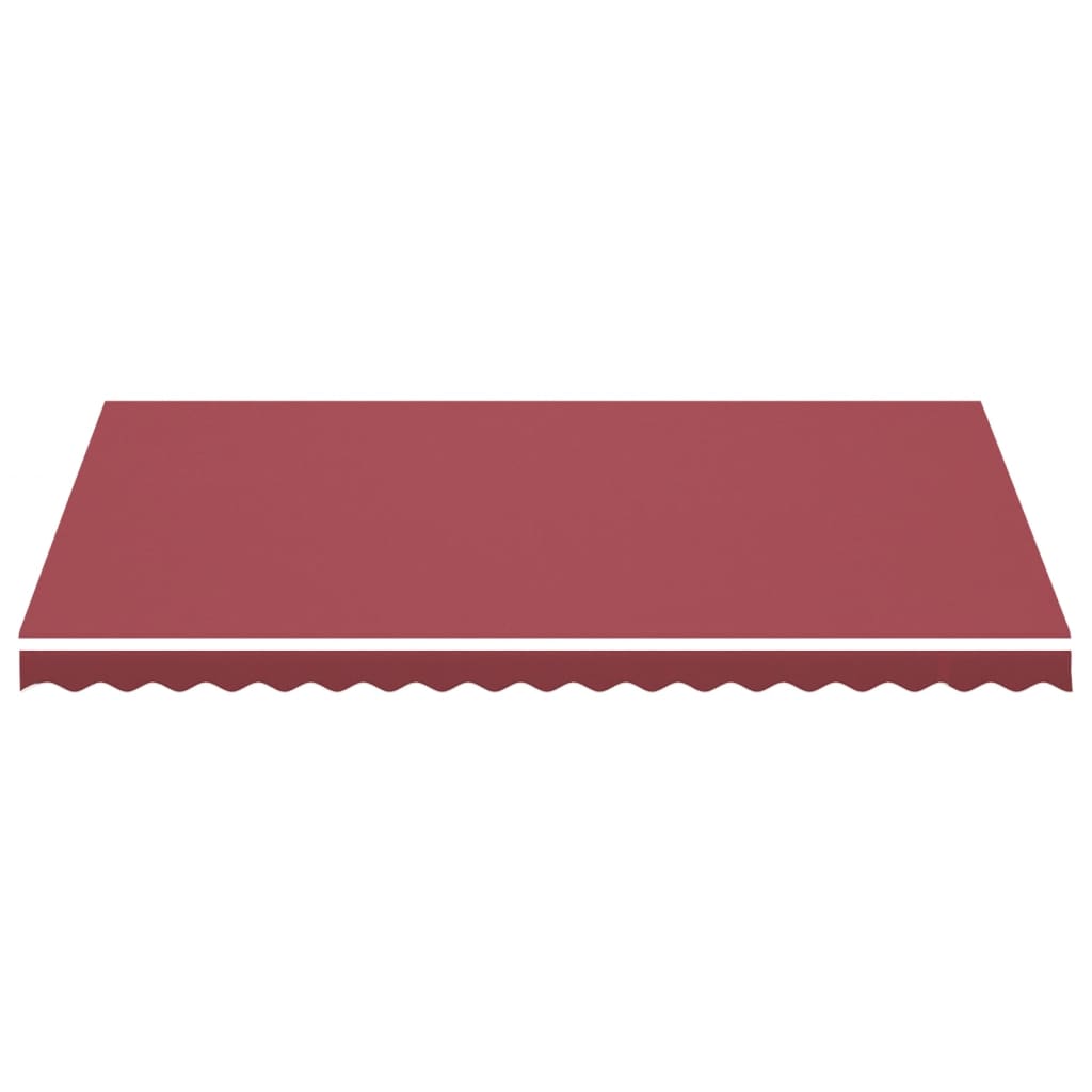 Tessuto di Ricambio per Tenda da Sole Rosso Borgogna 4,5x3 m | homemem39