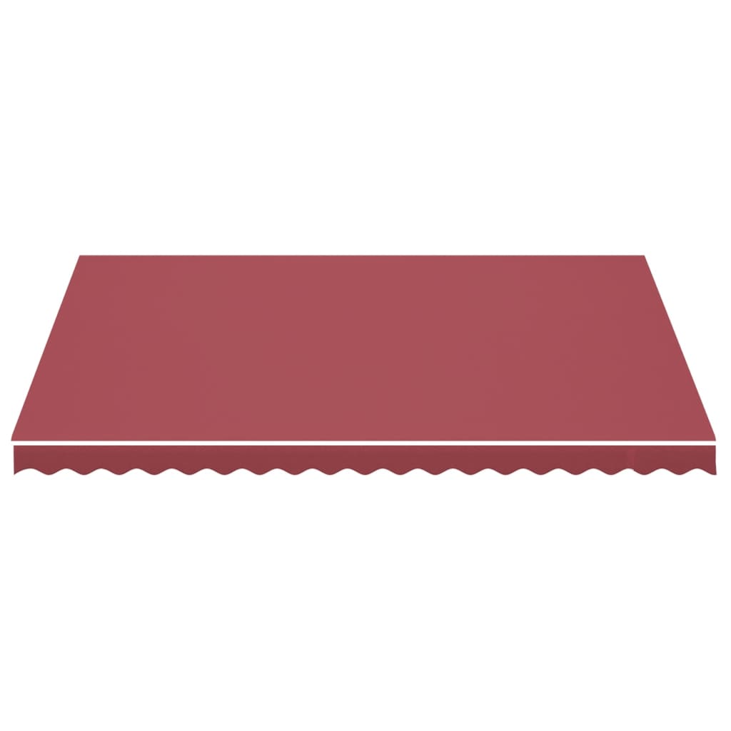 Tessuto di Ricambio per Tenda da Sole Rosso Borgogna 4,5x3,5 m | homemem39