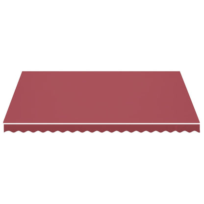 Tessuto di Ricambio per Tenda da Sole Rosso Borgogna 4,5x3,5 m | homemem39