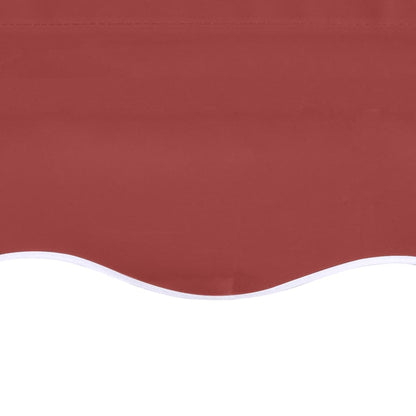 Tessuto di Ricambio per Tenda da Sole Rosso Borgogna 4,5x3,5 m | homemem39