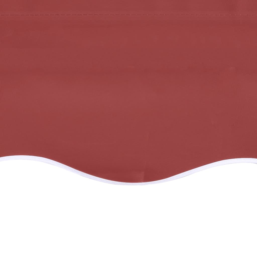 Tessuto di Ricambio per Tenda da Sole Rosso Borgogna 5x3 m | homemem39