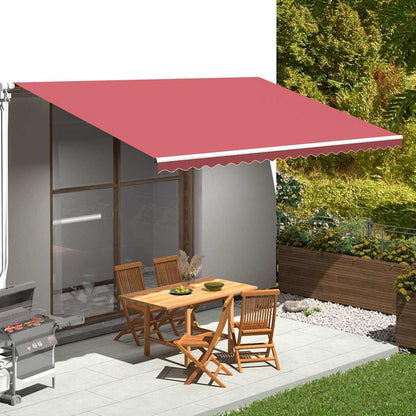 Tessuto di Ricambio per Tenda da Sole Rosso Borgogna