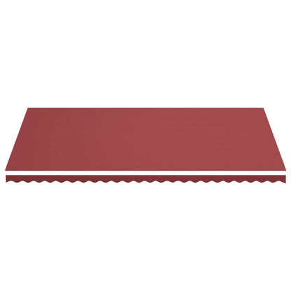 Tessuto di Ricambio per Tenda da Sole Rosso Borgogna 6x3,5 m | homemem39