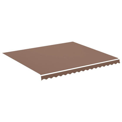 Tessuto di Ricambio per Tenda da Sole Marrone 4x3,5 m | homemem39