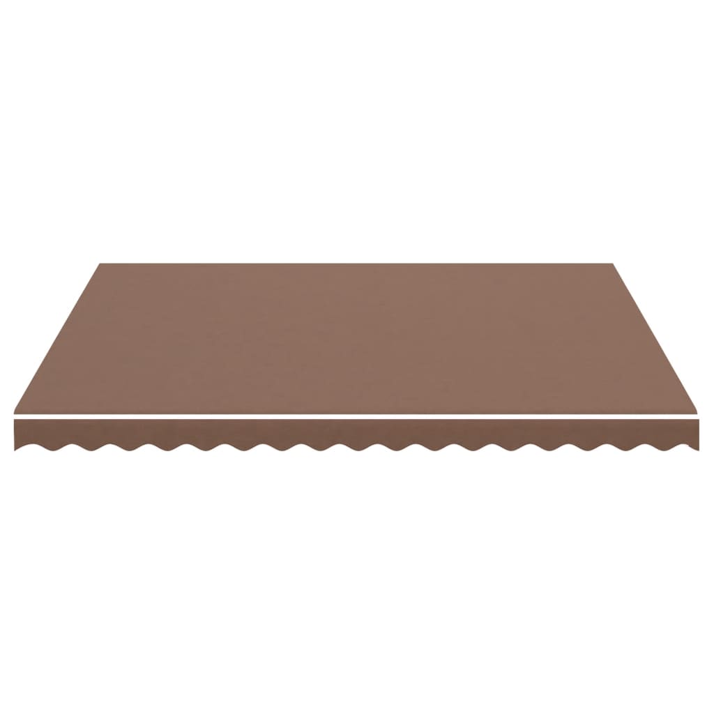 Tessuto di Ricambio per Tenda da Sole Marrone 4x3,5 m | homemem39