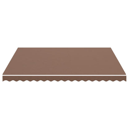 Tessuto di Ricambio per Tenda da Sole Marrone 4x3,5 m | homemem39
