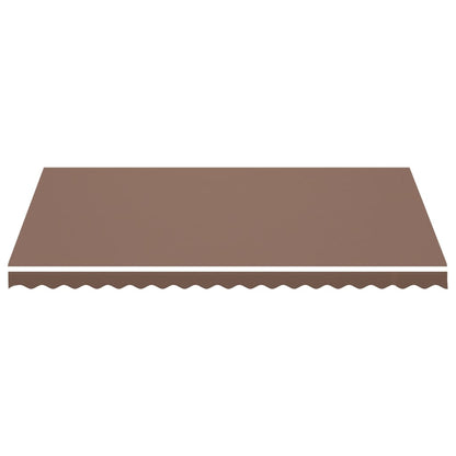 Tessuto di Ricambio per Tenda da Sole Marrone 4,5x3 m | homemem39