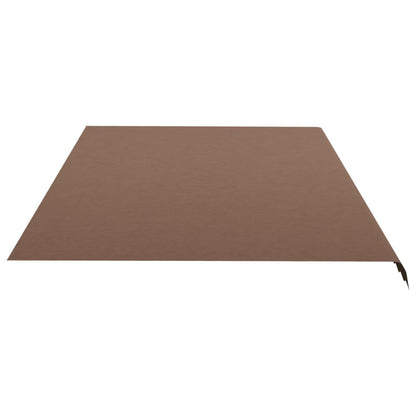 Tessuto di Ricambio per Tenda da Sole Marrone 6x3,5 m - homemem39