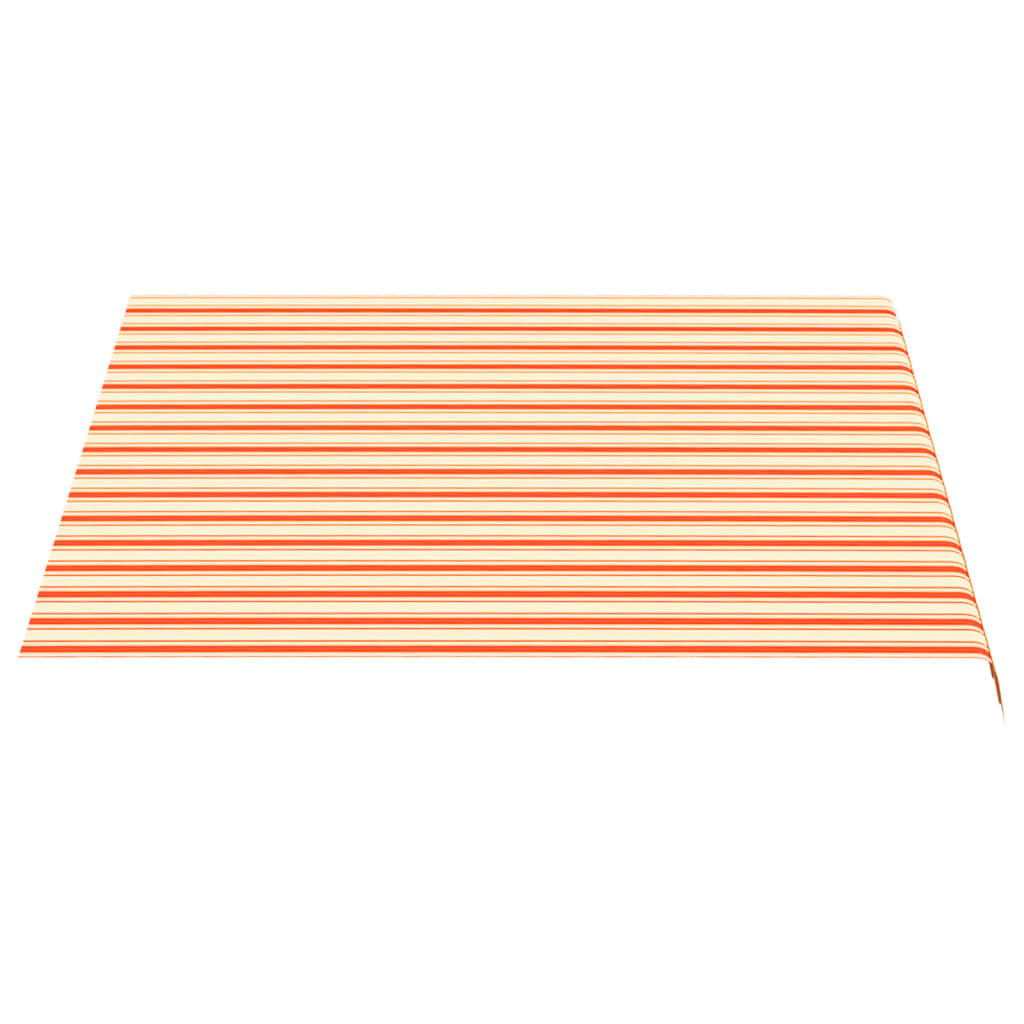 Tessuto di Ricambio per Tenda da Sole Giallo e Arancione 3x2,5 m Poliestere | homemem39