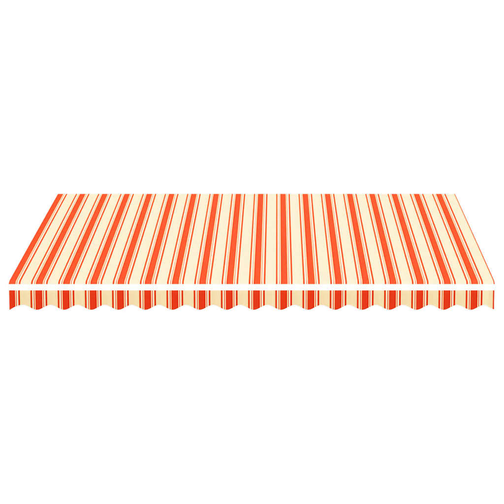 Tessuto Ricambio per Tenda da Sole Giallo e Arancio 3,5x2,5 m | homemem39