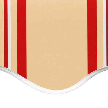 Tessuto Ricambio per Tenda da Sole Giallo e Arancio 3,5x2,5 m | homemem39
