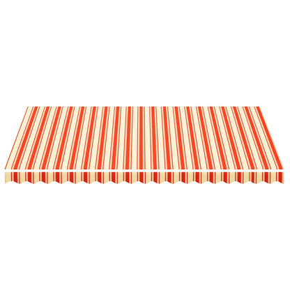 Tessuto di ricambio Tenda da Sole Giallo e Arancione 450x300 cm